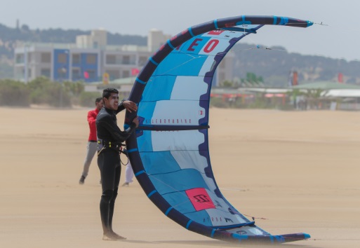 kitesurf self-launching