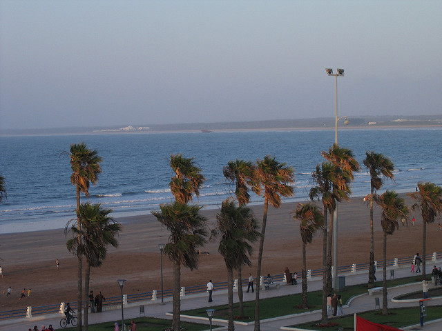 El Jadida kitesurfing spot in Morocco