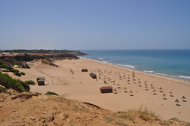 Achakar Cap Spartel kitesurfing spot Morocco