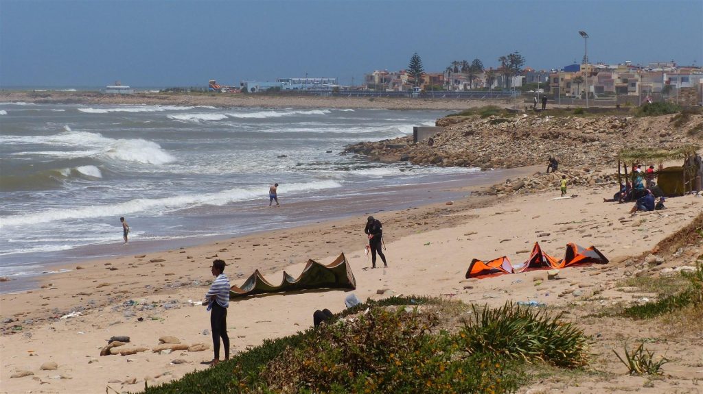 Da Kouch kitesurfing spot in Morocco